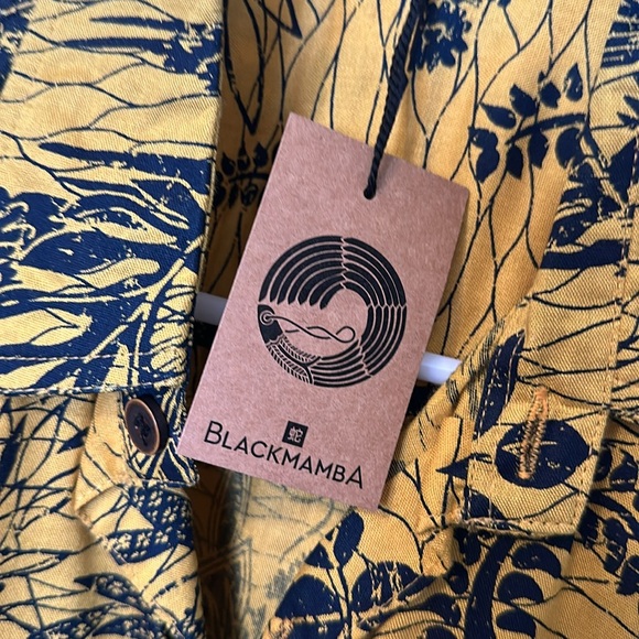 Men’s button down printed shirt - Picture 4 of 6